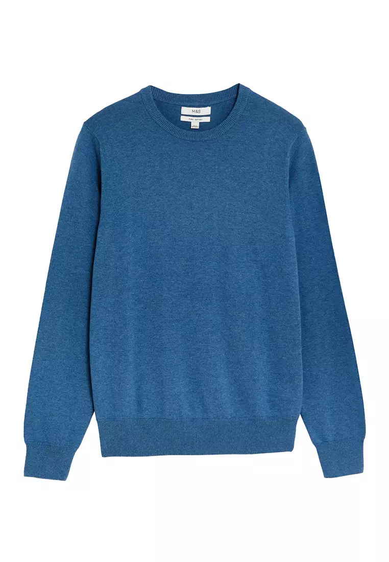 M and s hot sale blue jumper