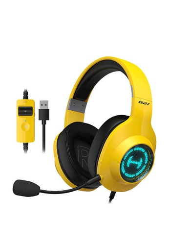 EDIFIER Edifier G2II Yellow - USB Gaming Headphone with Virtual Surround DA10AES9D9526DGS_1
