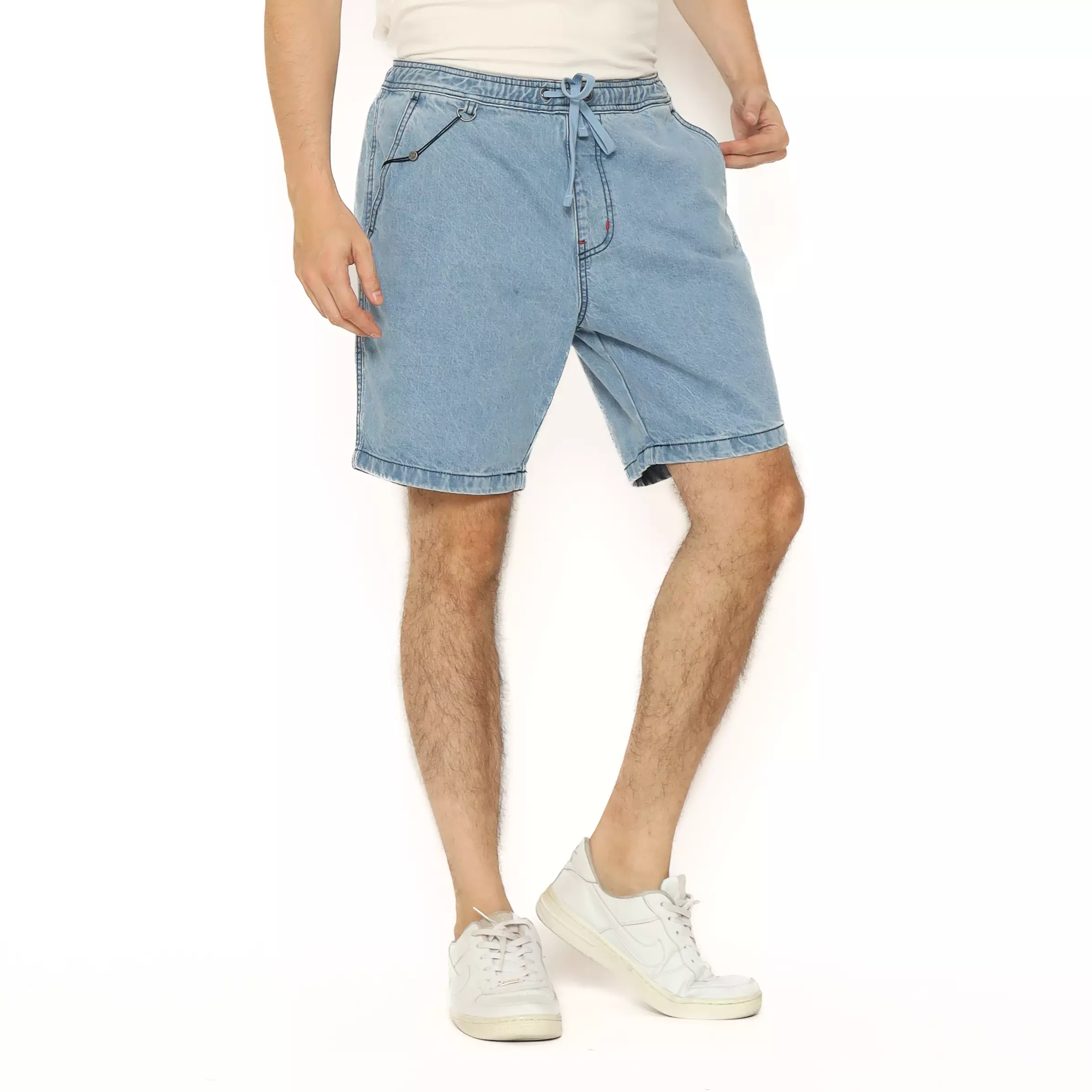 Juice Ematic Celana Pendek Denim Pria Rex Men Walkshort Denim Planet Surf