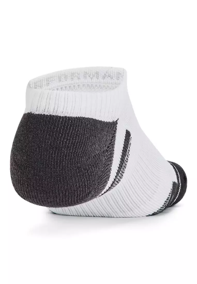 Under Armour Unisex UA Performance Tech 6-Pack No Show Socks