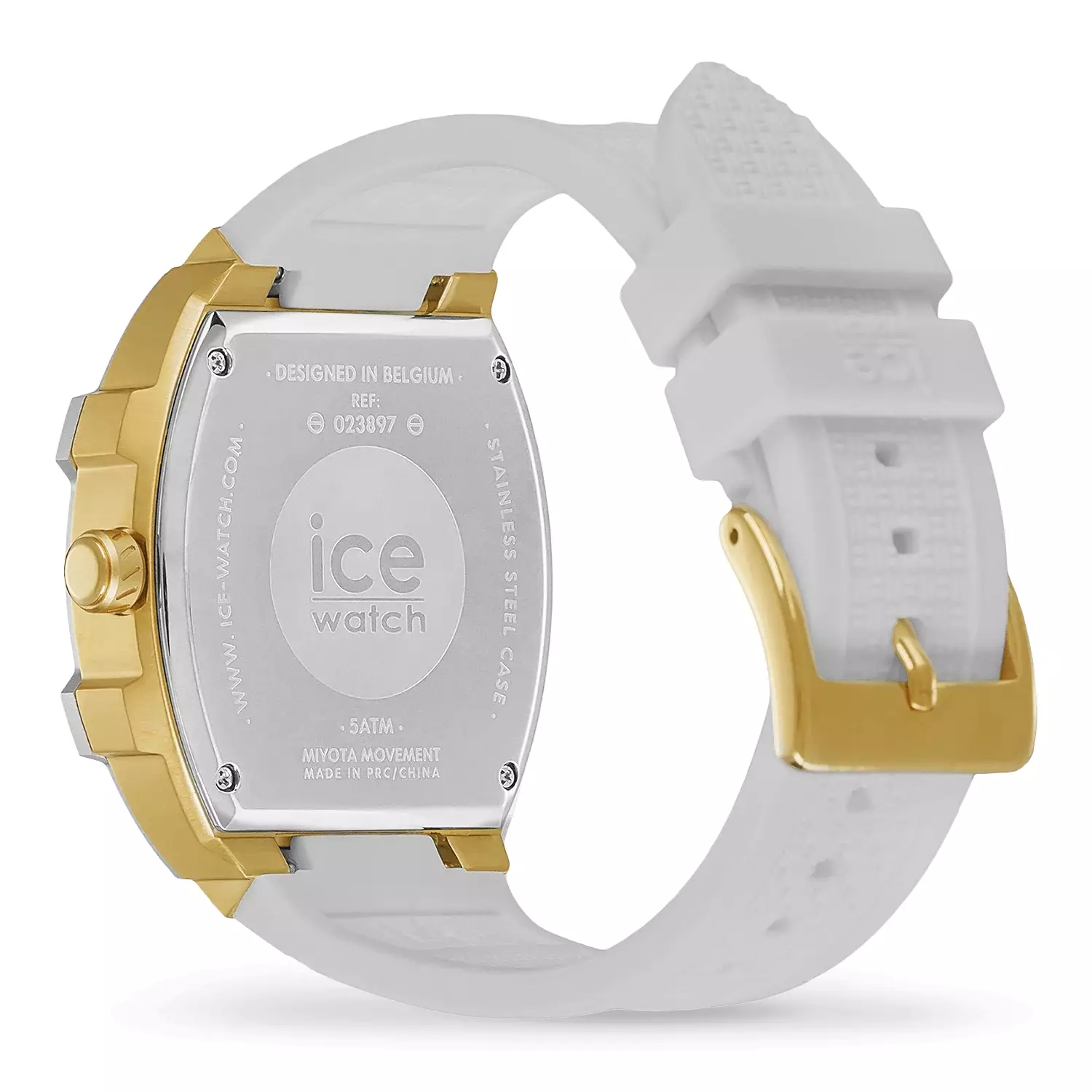 Jam Tangan Wanita Ice Watch ICE Boliday - White Gold 40mm [023897]