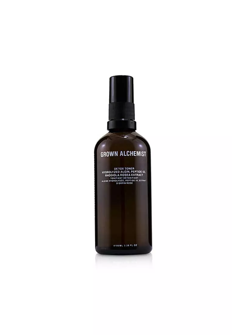 Grown Alchemist - Detox Toner - Hydrolyzed Algin, Peptide-33 & Rhodiola Rosea Extract 100ml/3.38oz