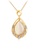 Urban Outlier gold Water Drop Pendant Necklace 5F6B4ACD2885D2GS_1