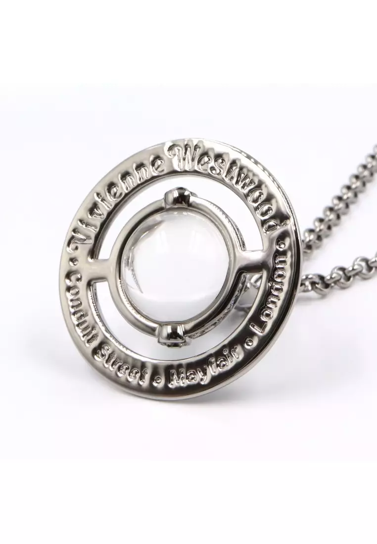 Pre-Loved Vivienne Westwood necklace Silver