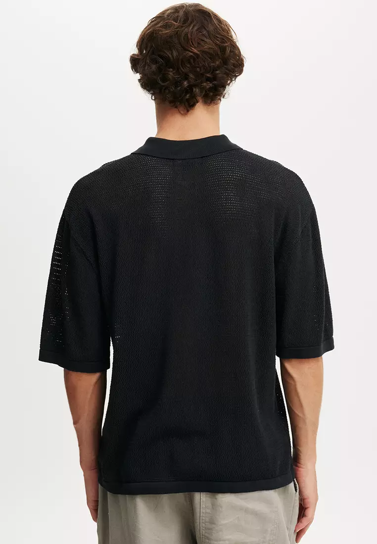 Knitted Polo Shirt