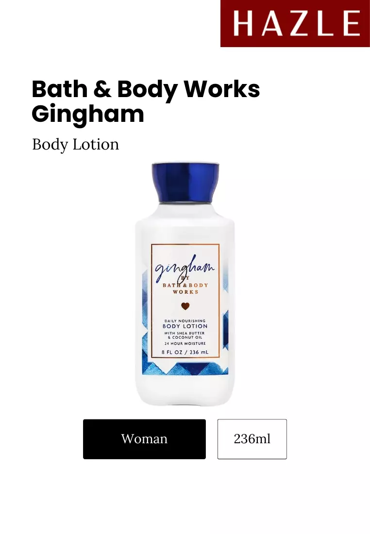 Bath & Body Works Gingham Body Lotion Woman 236 ml