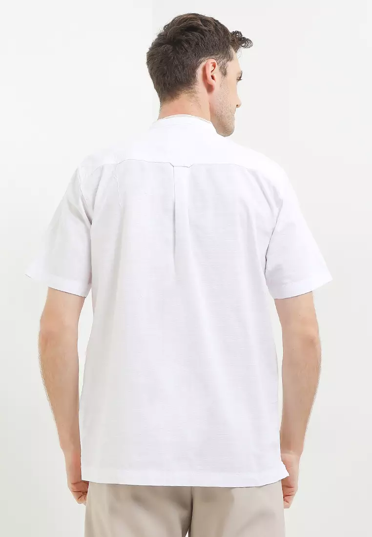 Koko Shirt Linen Looks Kls583Wh