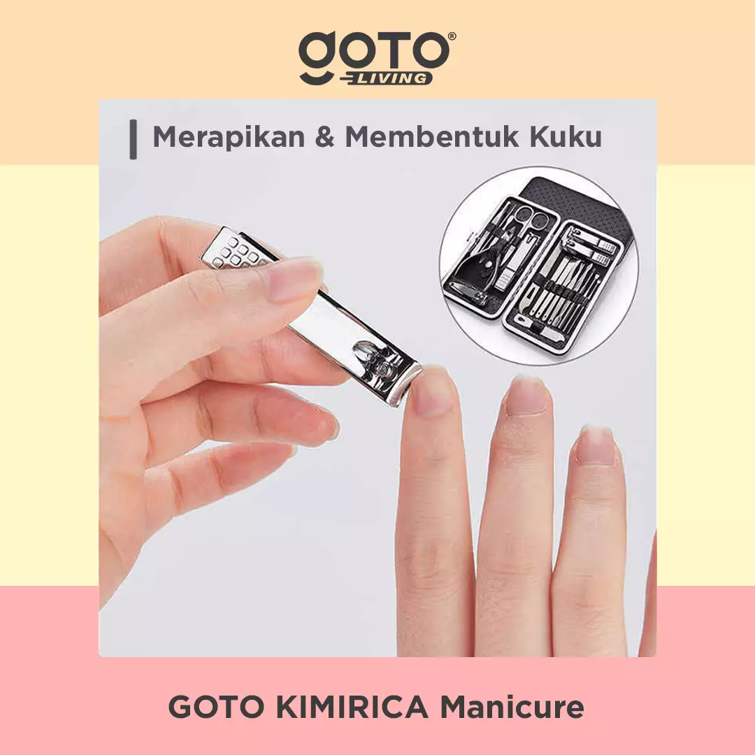 Jual Goto Living Goto Kimirica Gunting Kuku Set Alat Manicure Pedicure