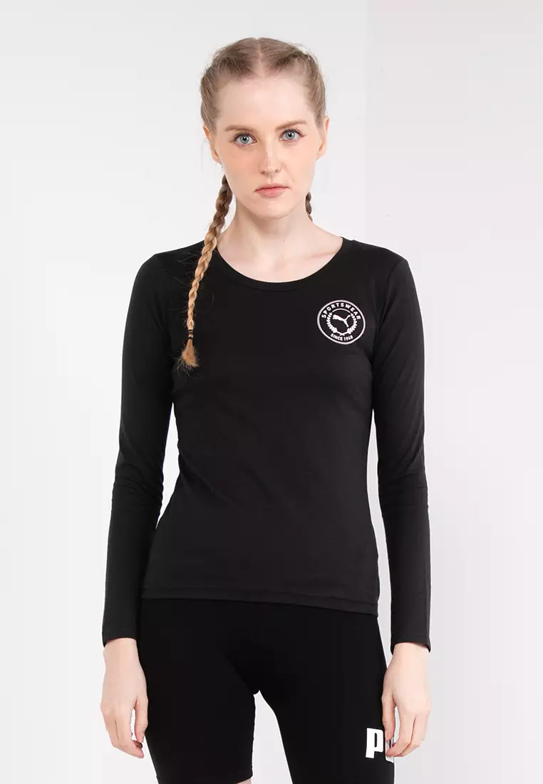 puma t shirts for womens full sleeves