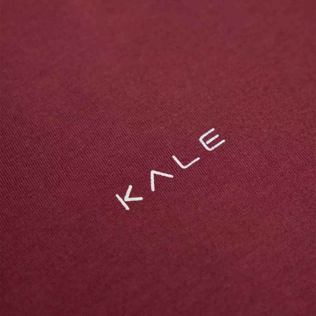 Kale Arion Dusty Maroon / T-Shirt Pria Lengan Pendek / Unisex