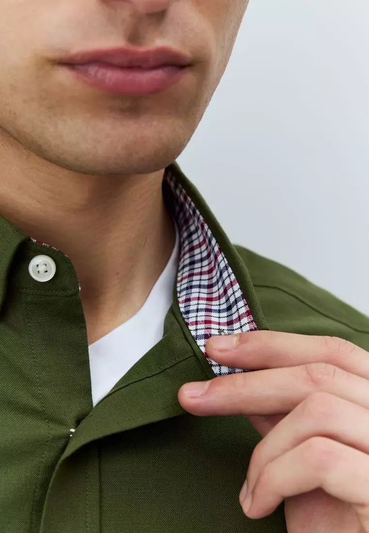 Stretch Oxford Short Sleeve Shirt