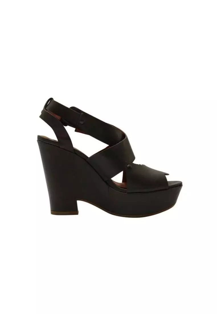 Designer on sale wedge sandals