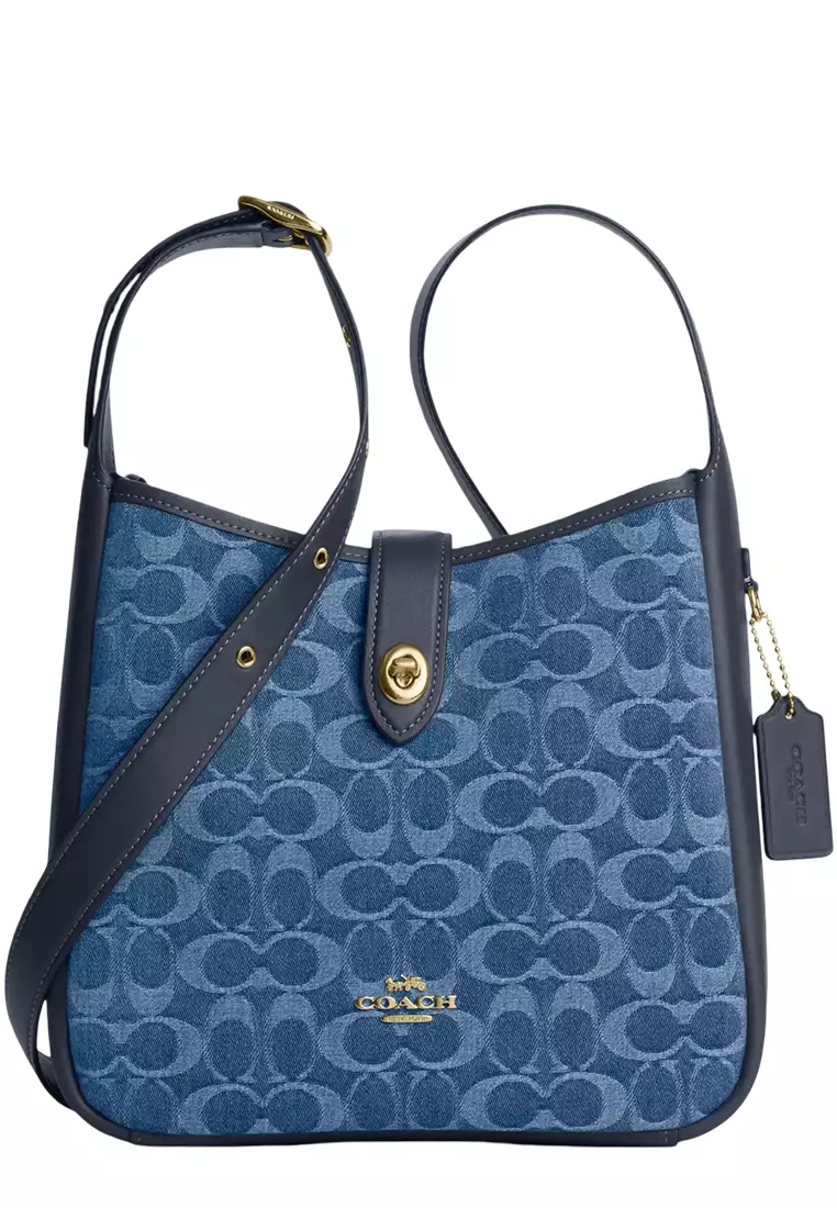 Buy COACH Hadley Convertible Crossbody Bag In Signature Denim