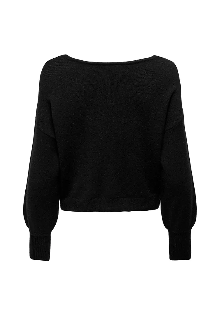 ONLY Ibi Long Sleeves Reversible Knit 2024 | Buy ONLY Online | ZALORA ...