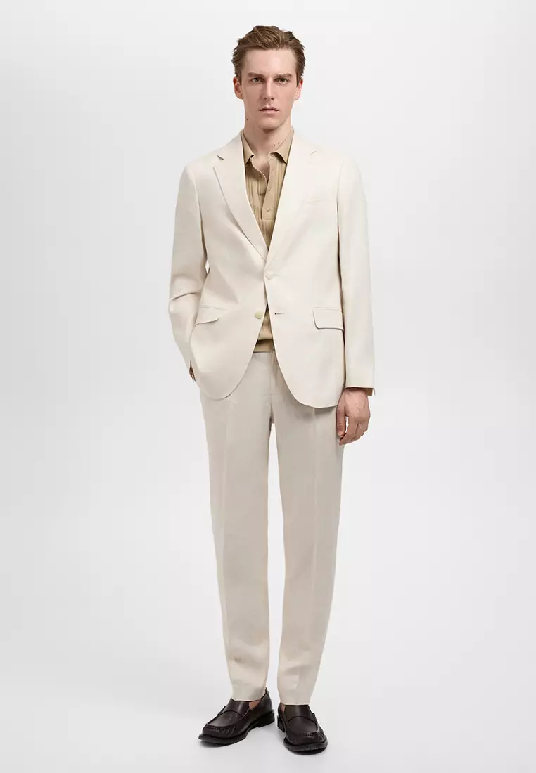 Slim Fit Suit Blazer