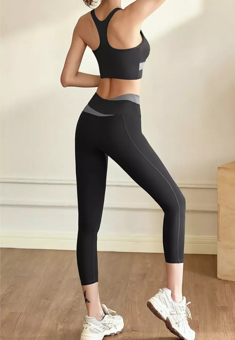 Motion Max Legging Sport Wanita Women Olahraga High Waisted Running Dry Fit Sportswear