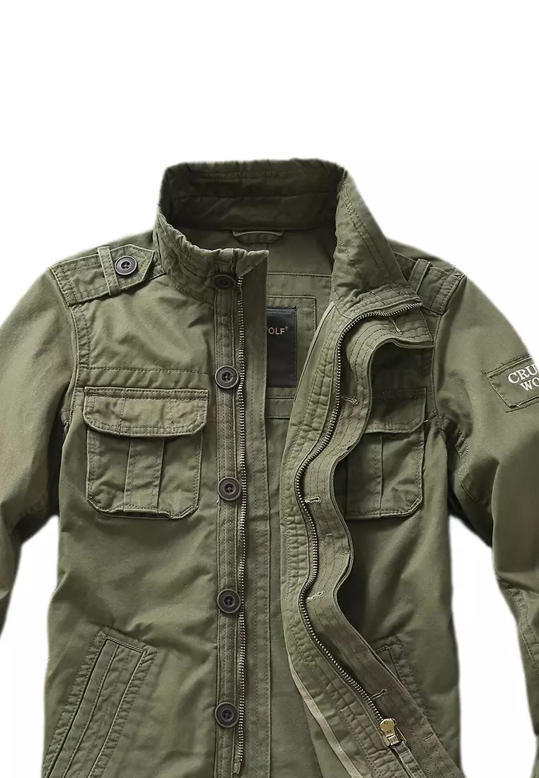 Stand Collar Workwear Jacket QZZ268