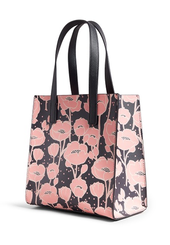 ted baker floral shopper bag