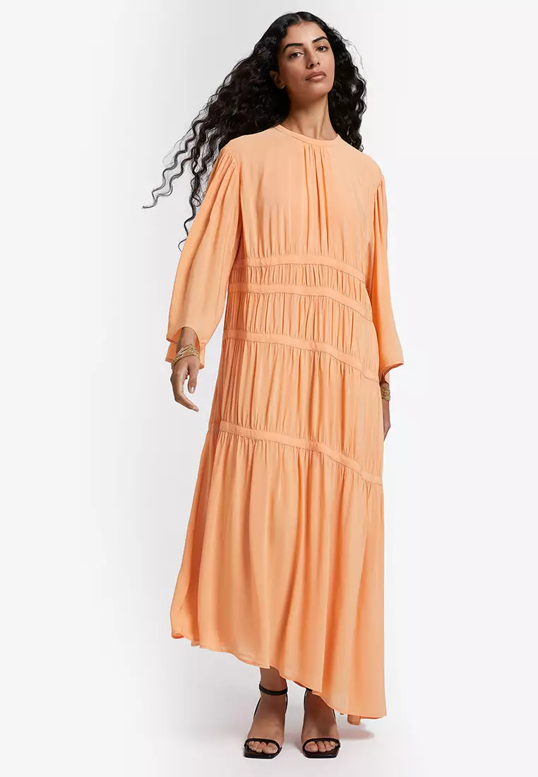 Other stories orange dress sales