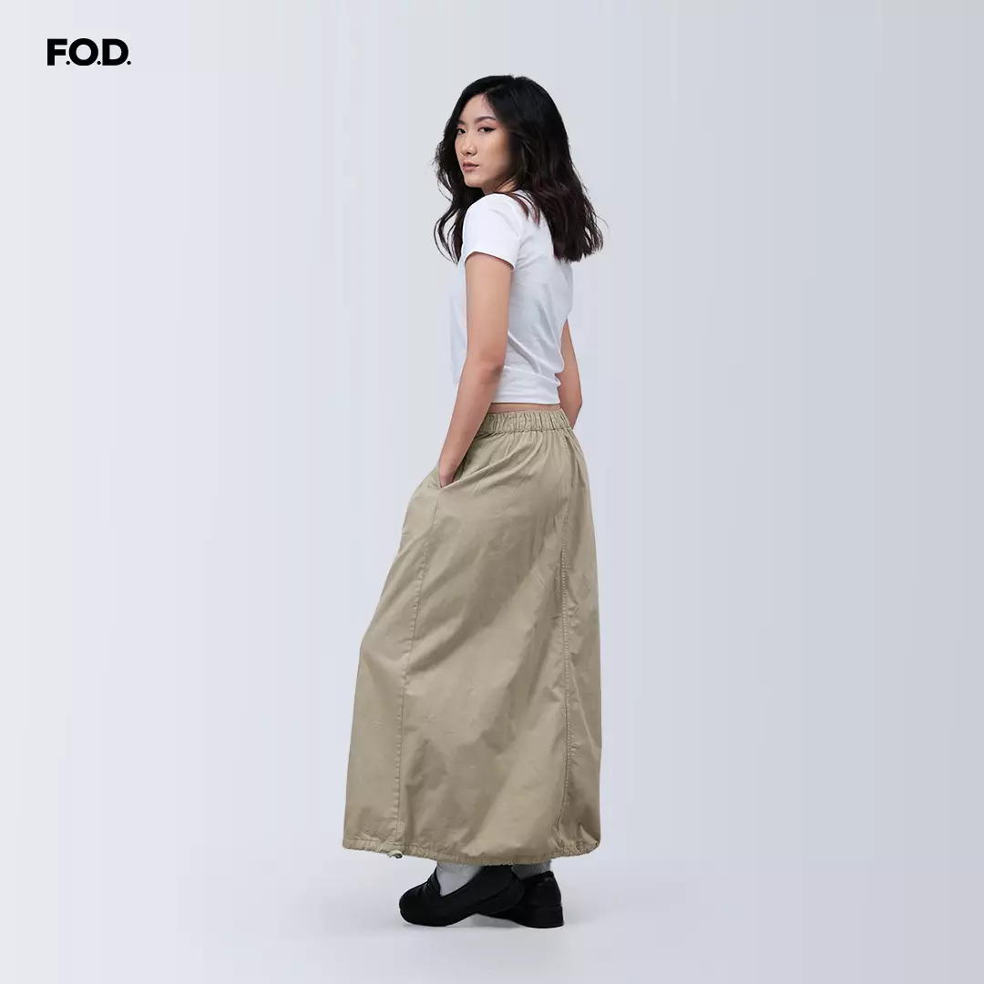 Rok Panjang Wanita Dyaa Dark Cream