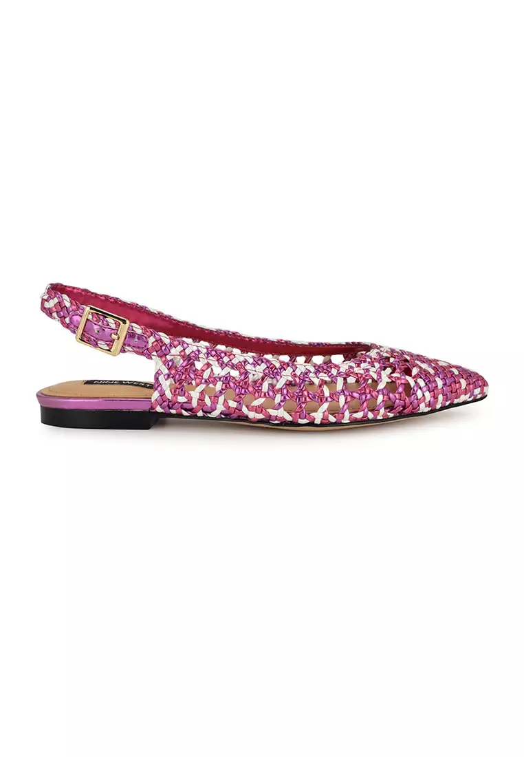 Discount on Nine West  shoes - SKU: Soel2 Flat Dress Sandal Pink-1