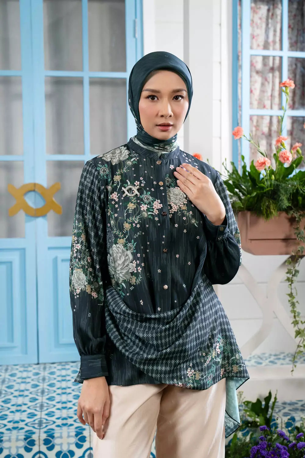 Klamby - Kelanikha Wrap Shirt Wilis