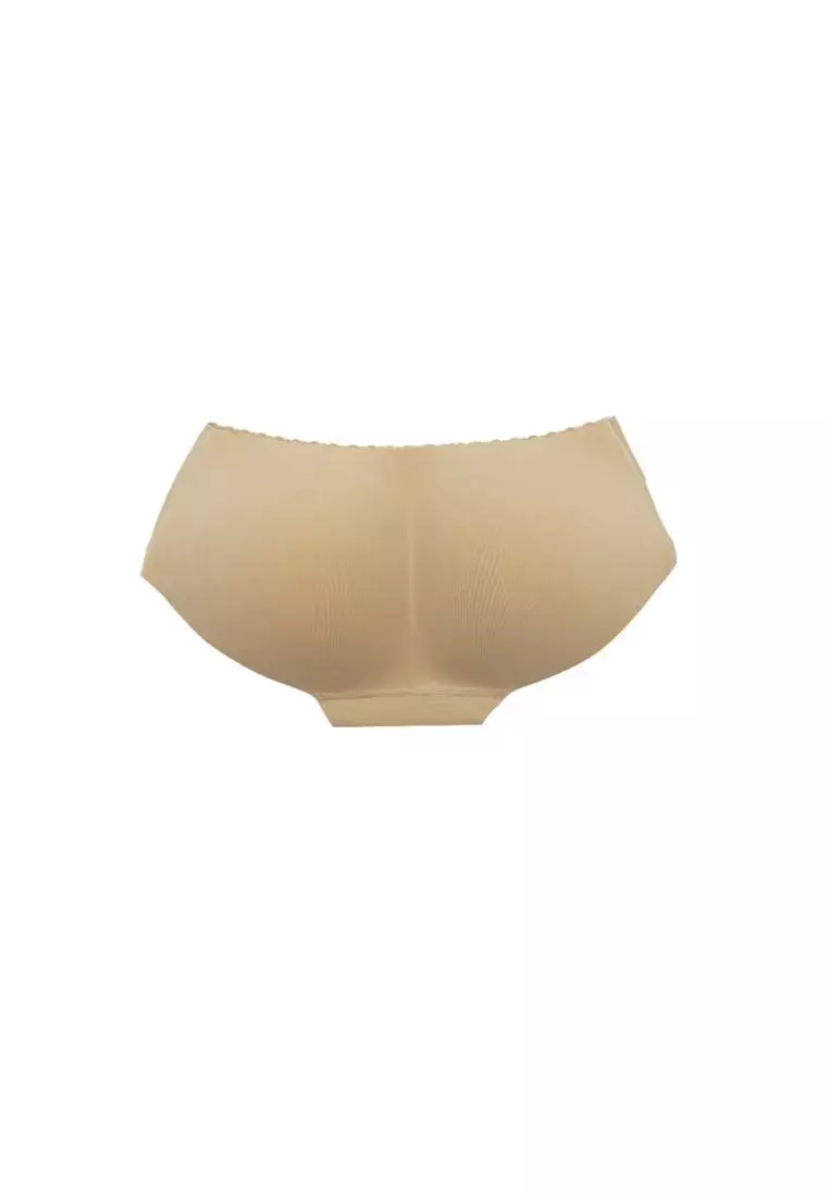 Buy Kiss & Tell 2 Pack Kelsie Butt Lifter Low Waist Panties Seamless Padded  Underwear Hip Pads Enhancer Panty in Nude and Black Online