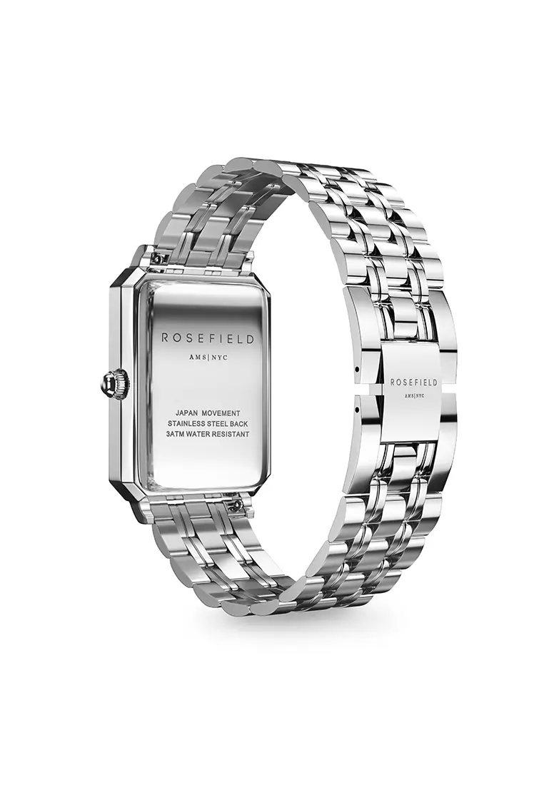 Buy Rosefield The Octagon White Sunray Steel Silver 2024 Online ZALORA Singapore