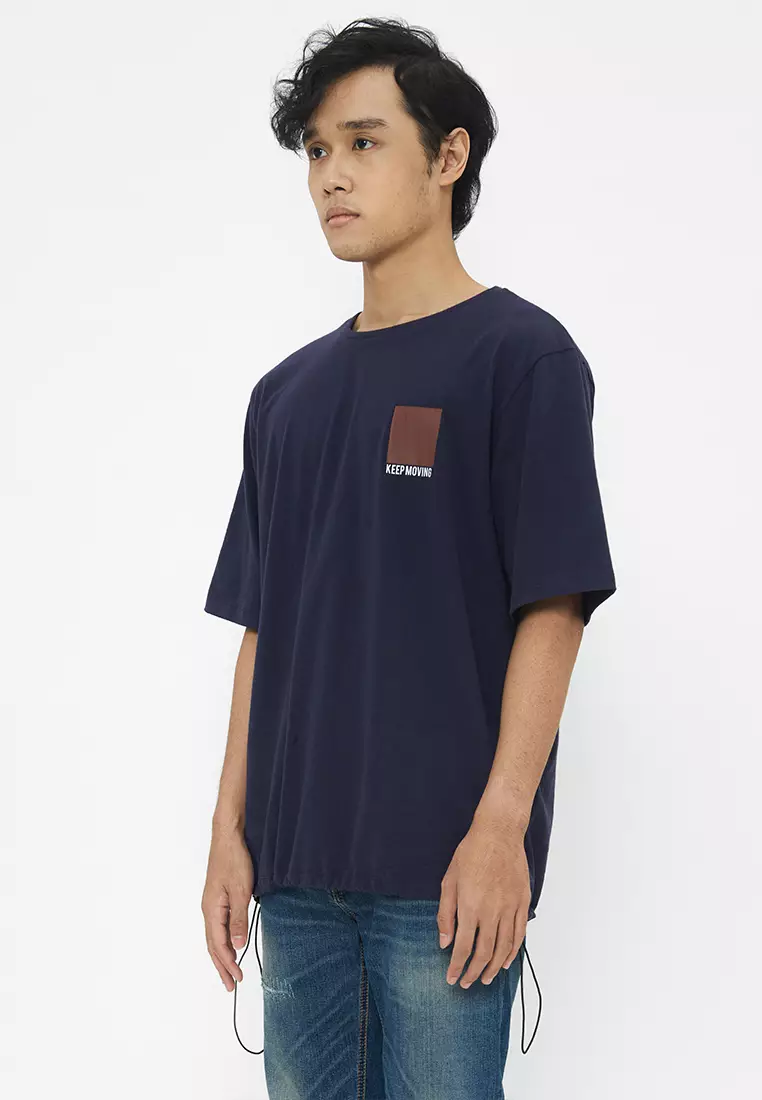 POWER-NAVY T-SHIRT SS