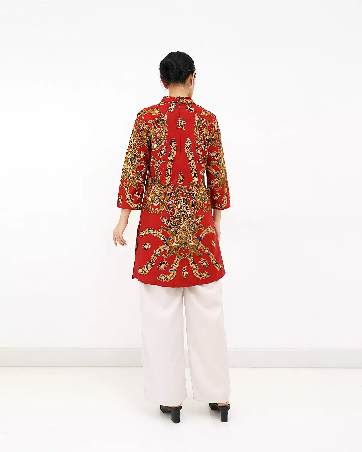 Blouse Panjang Batik Motif sekar pergola