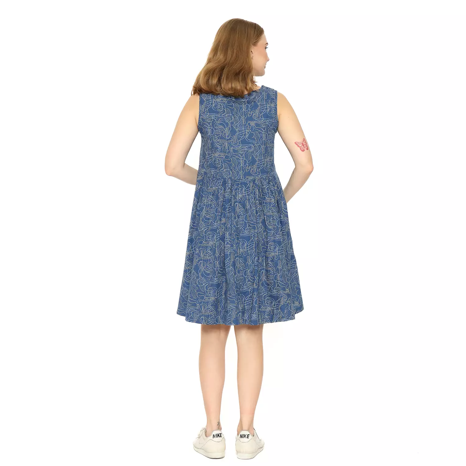 Planet Surf Clothing Dress Wanita Souna Midi Dress Planet Surf