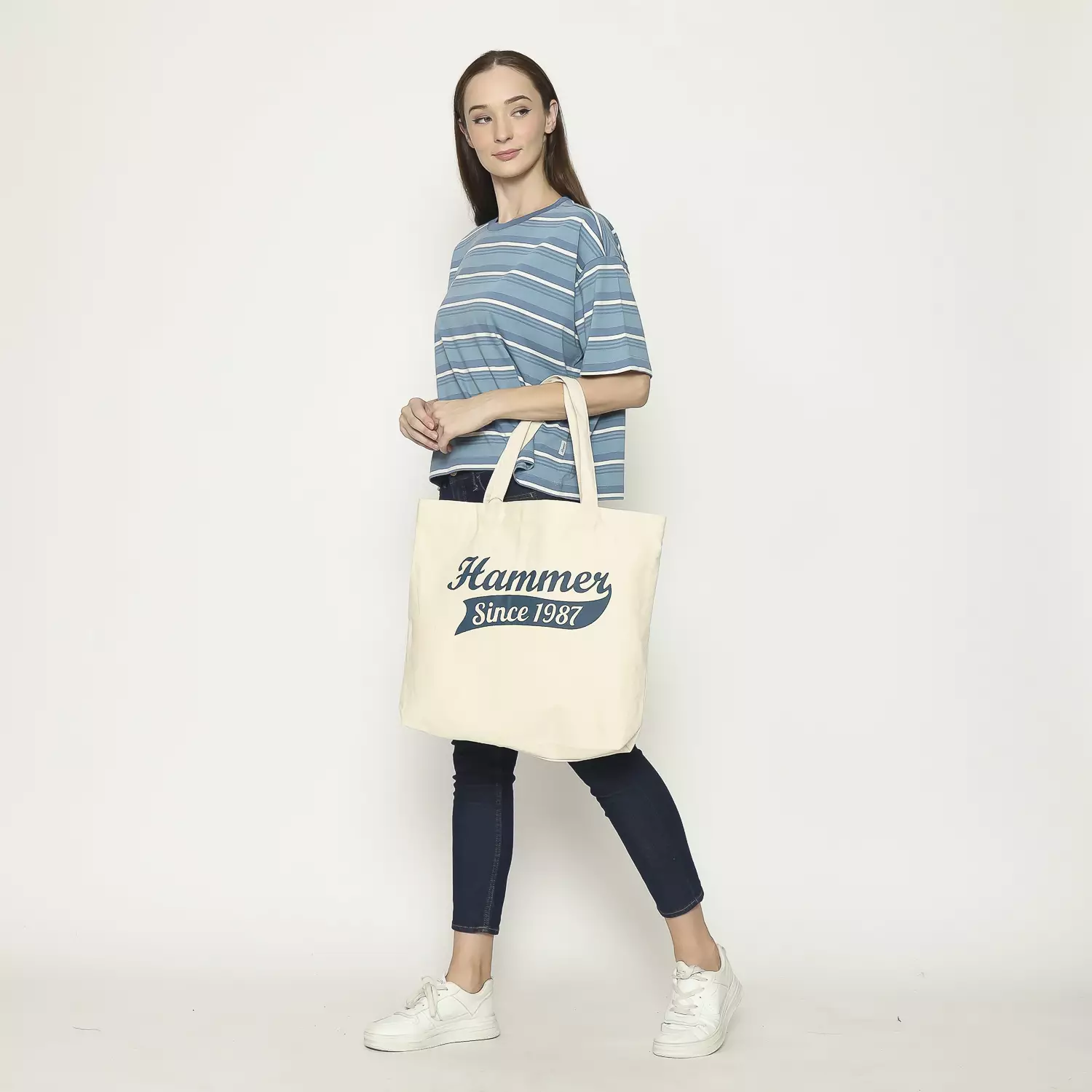 Hammer Bag Grapich JHTB002 | Tas Grapich Cream