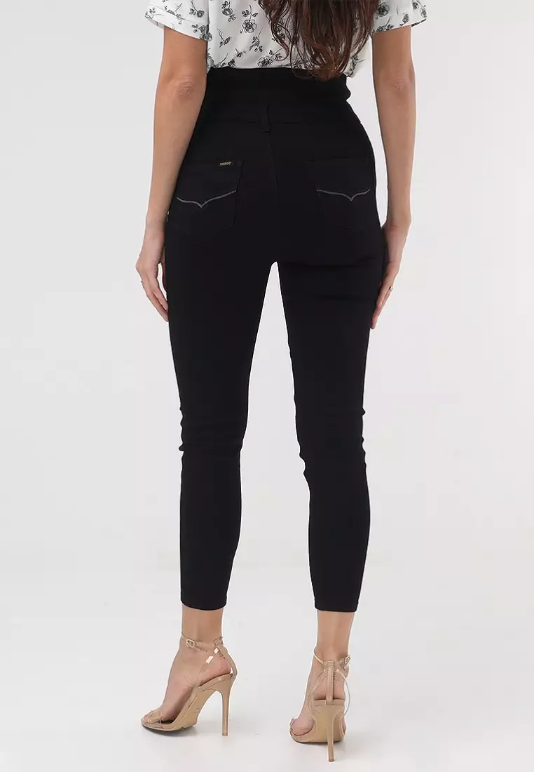 Cropped Skinny High Waist