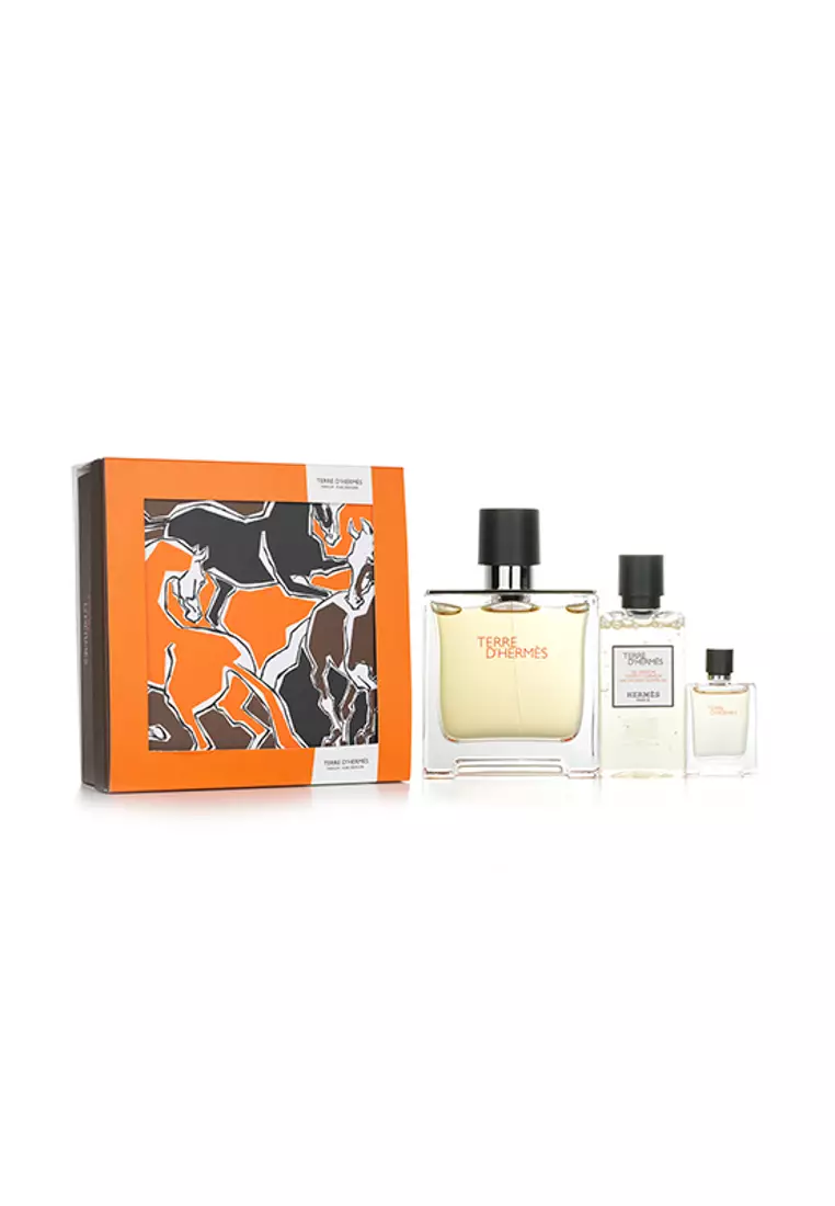 HERMES TERRE D'HERMES 3本セット Buy Hermès HERMES - Terre D'Hermes Pure Set: 3pcs 2026 Online | ZALORA