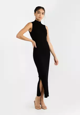 Semi Formal Zalora Basic Dress Modest Short Sleeved Semi Formal Dress With  Pockets E86093