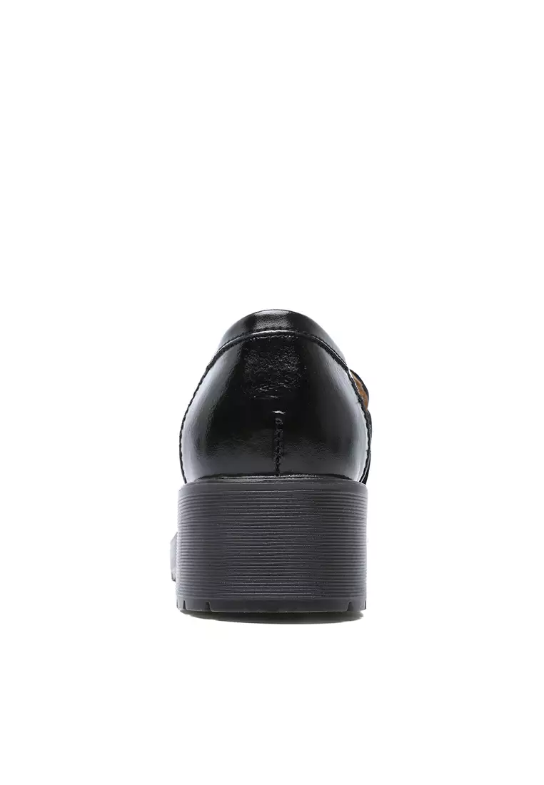厚底牛皮樂福鞋DS0426