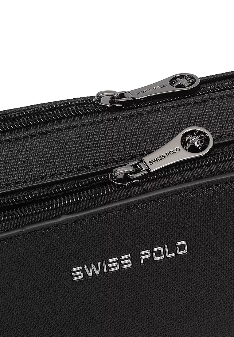 Men's Sling Bag / Crossbody Bag - Black