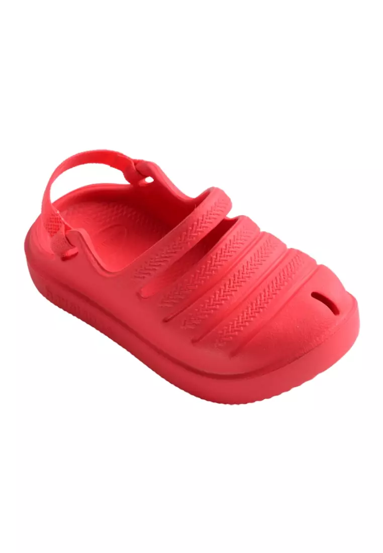 Discount on Havaianas  shoes - SKU: Baby Clog Sandals In Coral New