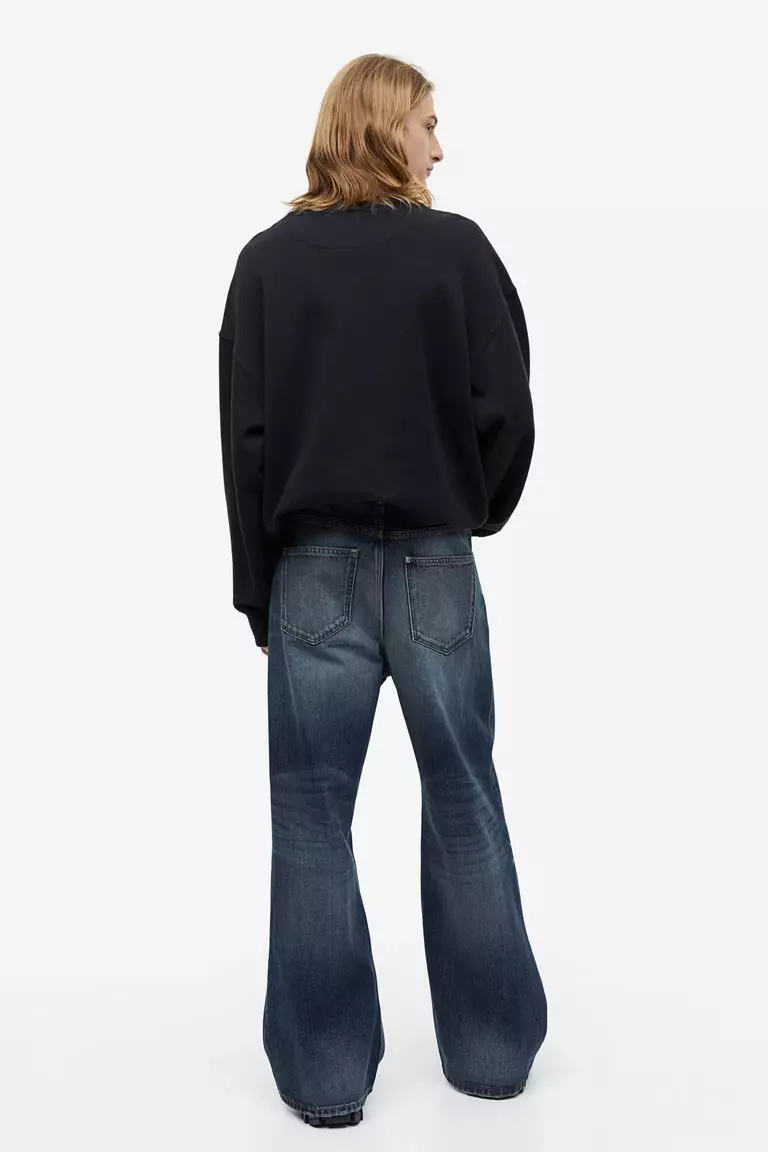 Bootcut Loose Jeans