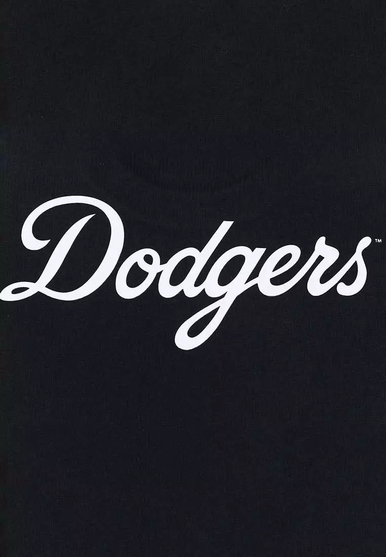 New era Metallic Los Angeles Dodgers Short Sleeve T-Shirt Black