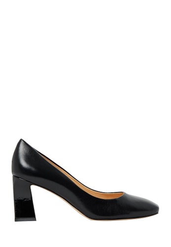 Nina Armando black Florence Leather Mid Heel NI342SH0FV8QSG_1