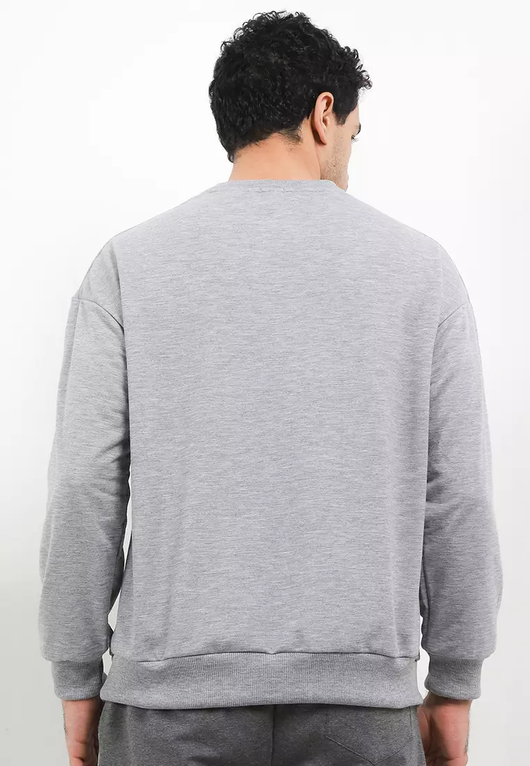 Sweater Lengan Panjang Long Sleeve Print