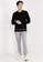 ck Calvin Klein black Soft Cotton Interlock Long Sleeves Tee 5E10BAA0374EDCGS_4
