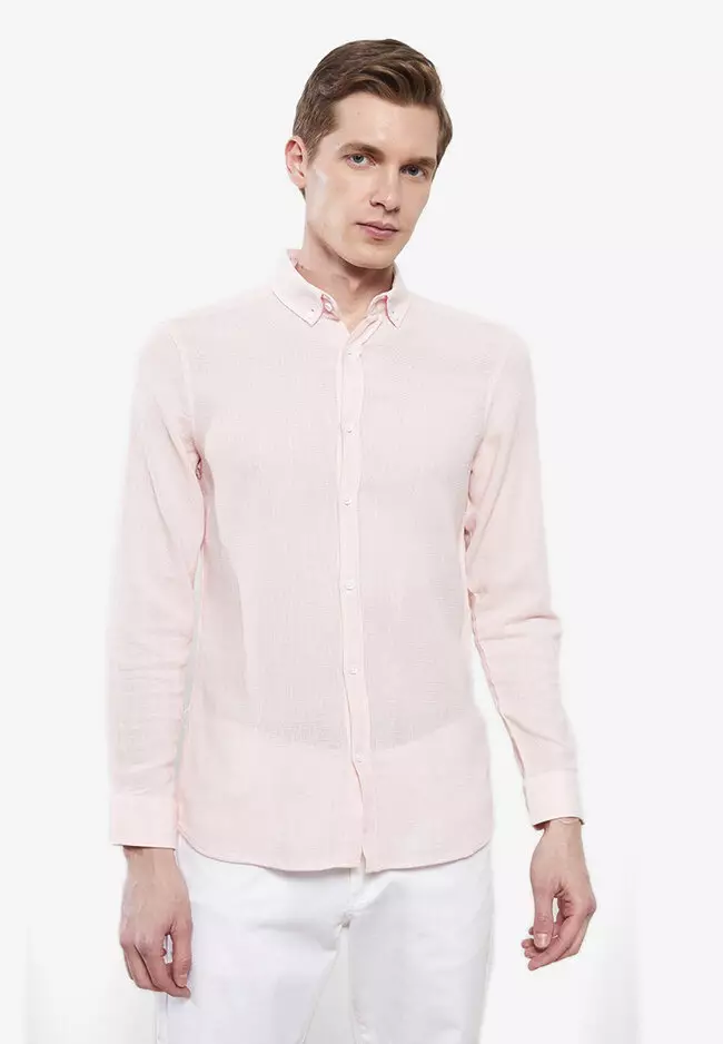 Buy LC Waikiki Solid Long Sleeves Shirt In White