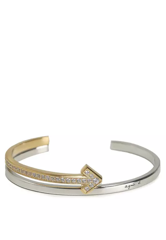 Arrow Crystal Bangle