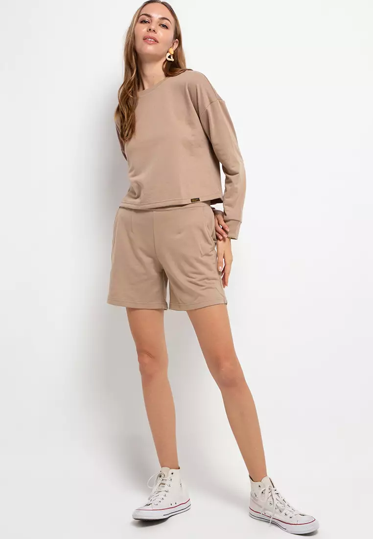 Salsabilla Set Sweater Long Sleeve Short pants