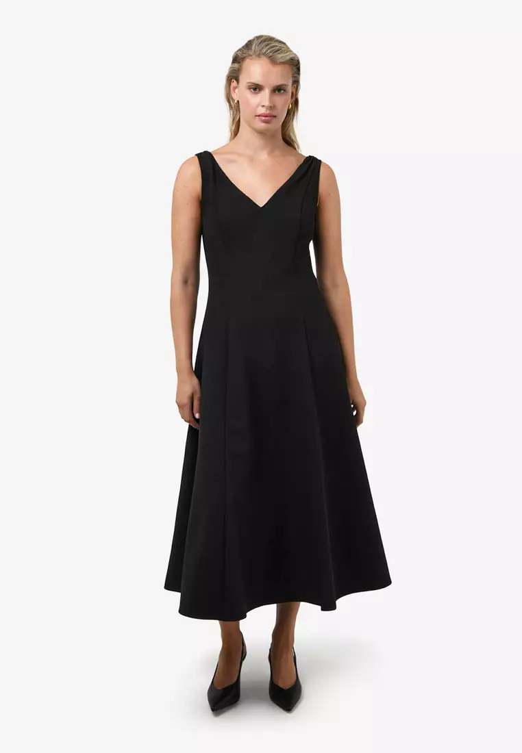 Yana Off-shoulder Panel Dress