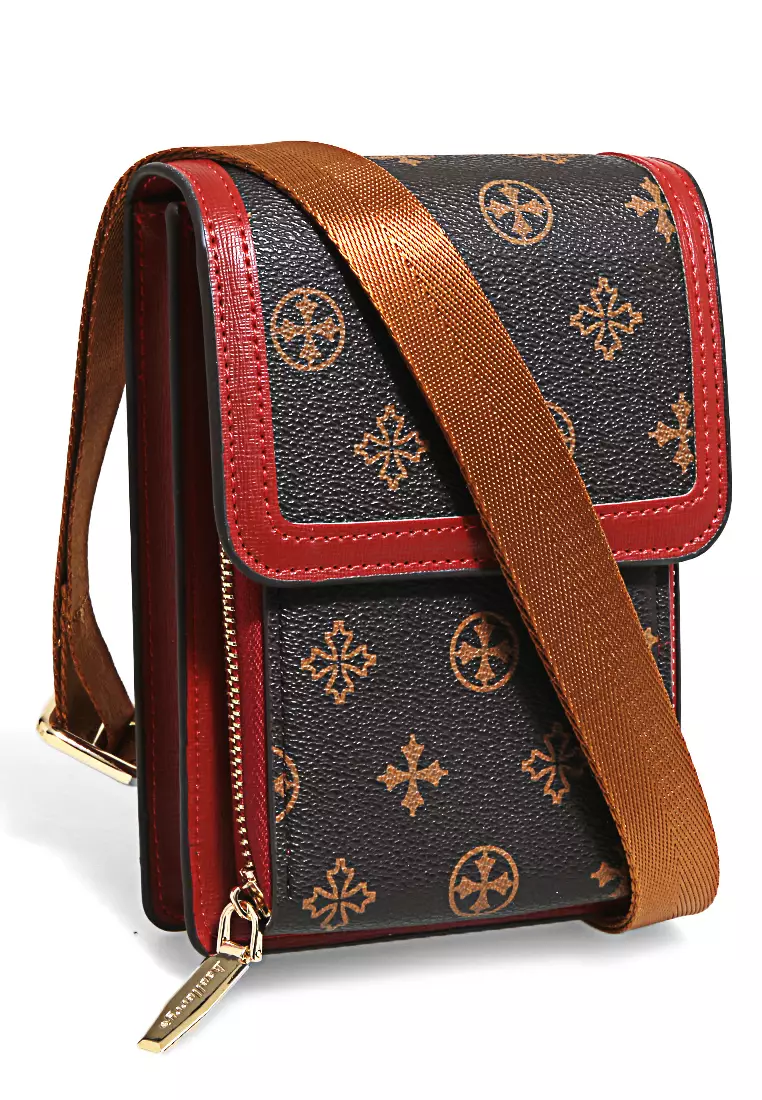 Tas Selempang Wanita Sling Bag Elegant Design Many Pocket Material Leather ORIGINAL