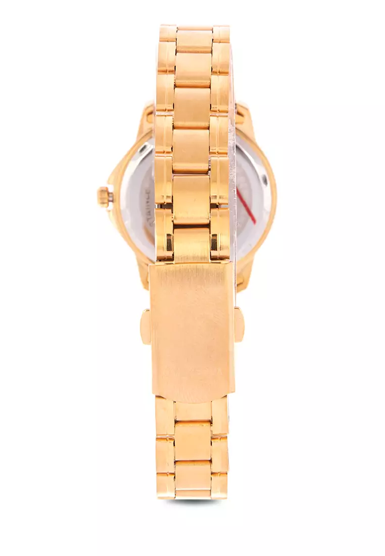 Analog Watch 20122201-Gold - White Dial