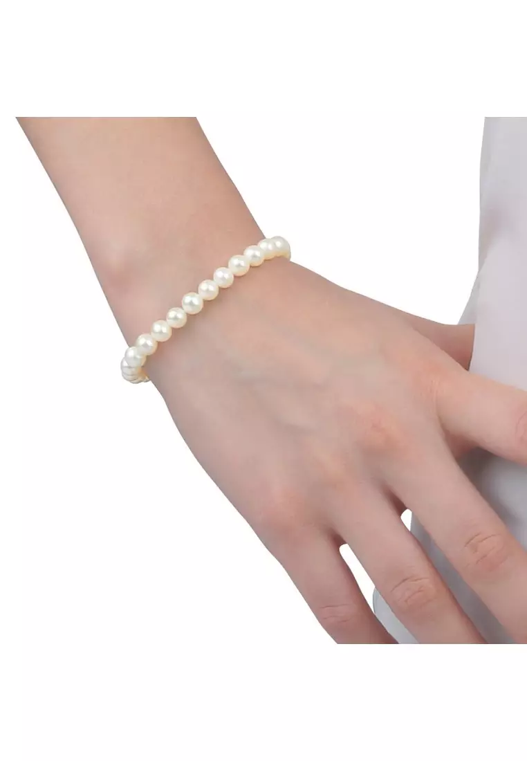 Morellato Perla 16 + 4 cm Women's Silver 925 Pearls Bracelet SANH06